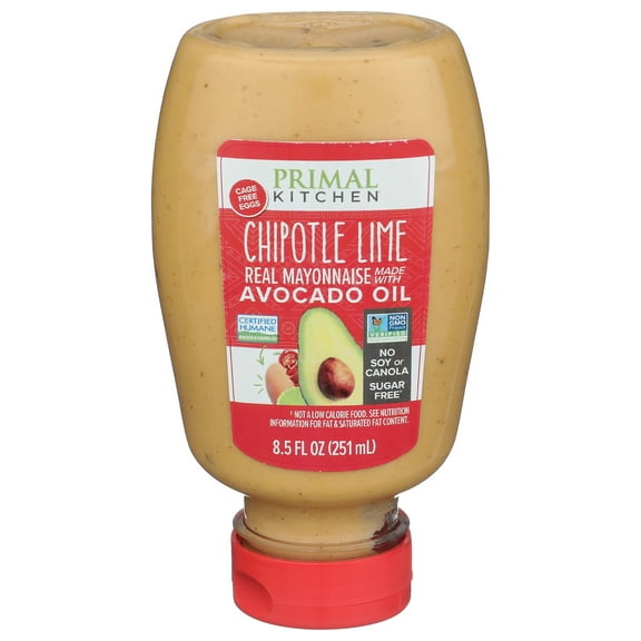 Primal Kitchen Chipotle Lime Mayo Squeeze 8.5 fl oz (Pack of 6)