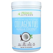 Primal Kitchen Vanilla Collagen Fuel Drink Mix, Vanilla Coconut Collagen Peptides, No Sugar or Dairy, 13.1 Ounces