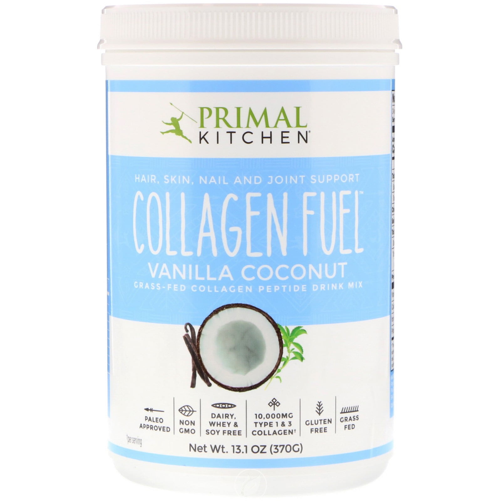 Primal Kitchen Collagen Fuel Vanilla Coconut Protein Drink Mix