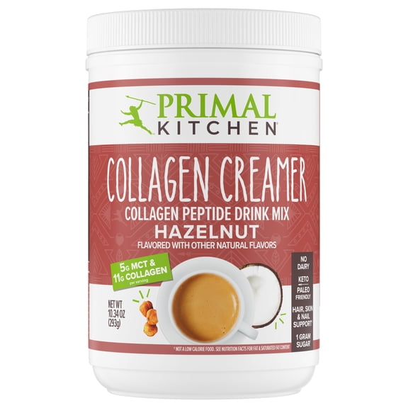 Primal Kitchen Collagen Powder Hazelnut 10.34 Oz