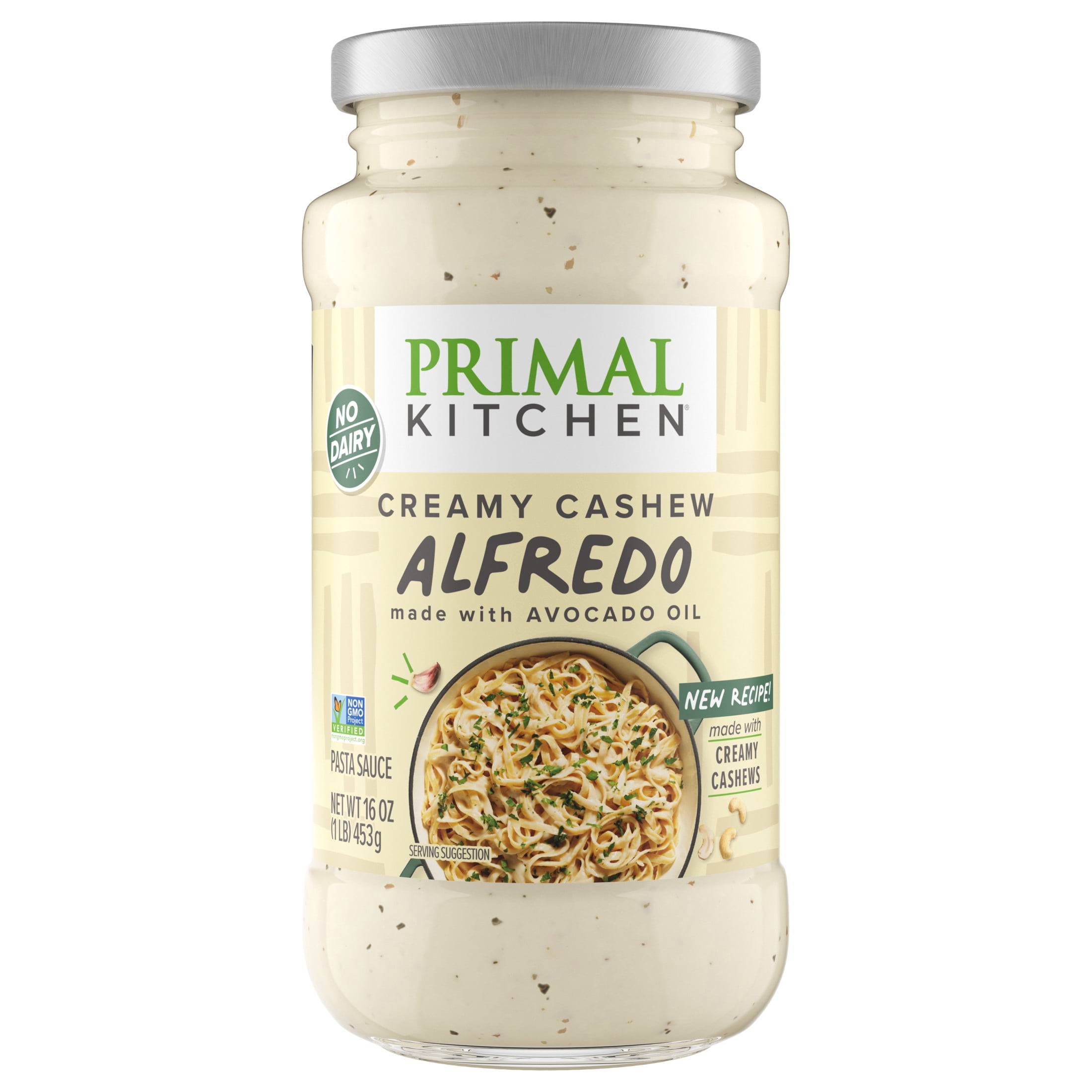 Primal Kitchen Creamy Cashew Alfredo, 16 oz