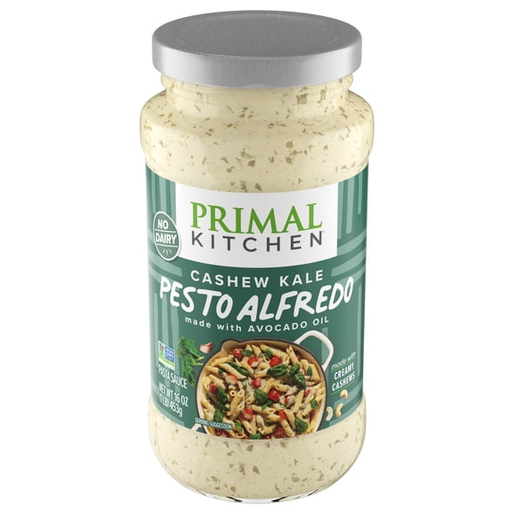 Primal Kitchen Creamy Cashew Kale Pesto Alfredo, 16 oz