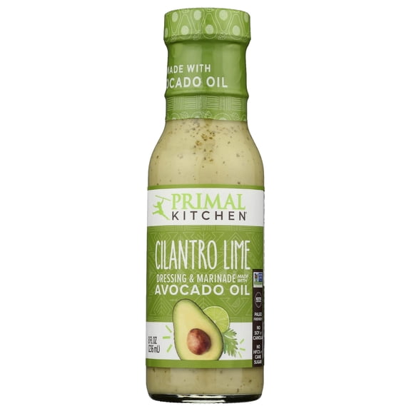 Primal Kitchen Dressing Cilantro Lime Avocado 8 oz (Pack of 6)