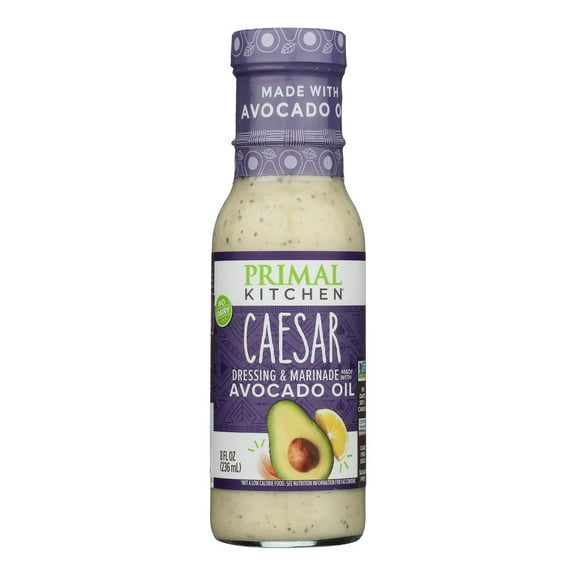Primal Kitchen Dressing & Marinade Caesar Dressing - Case of 6 - 8 FZ