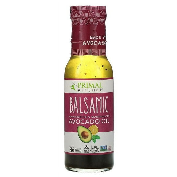 Primal Kitchen, Dressing & Marinade Made with Avocado Oil, Balsamic, 8 fl oz