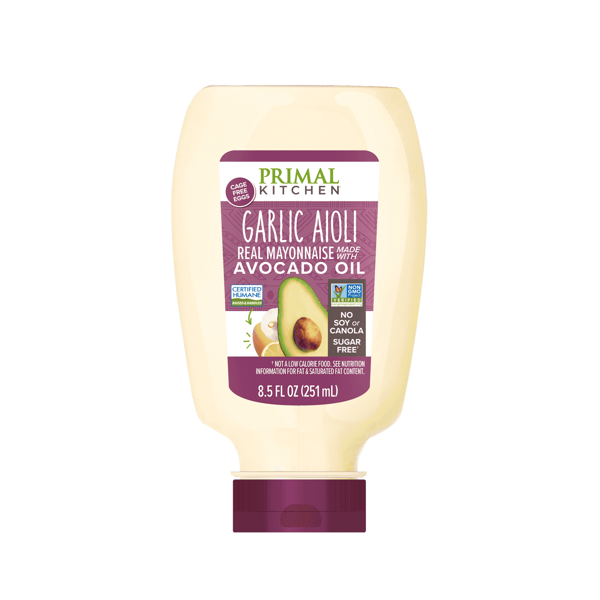 Primal Kitchen Garlic Aioli Mayo Squeeze Bottle, 8.5oz - Walmart.com