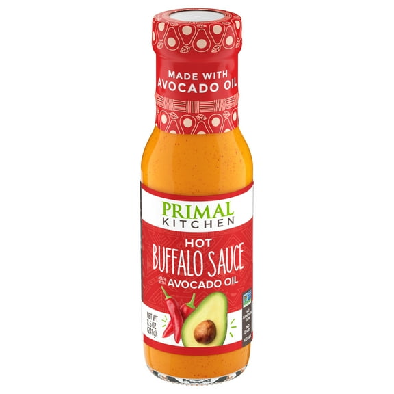 Primal Kitchen Hot Buffalo Sauce 8.5 oz
