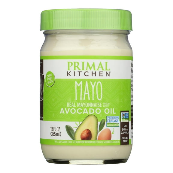 Primal Kitchen Mayo - Avocado Oil - Case of 6 - 12 Fl oz.