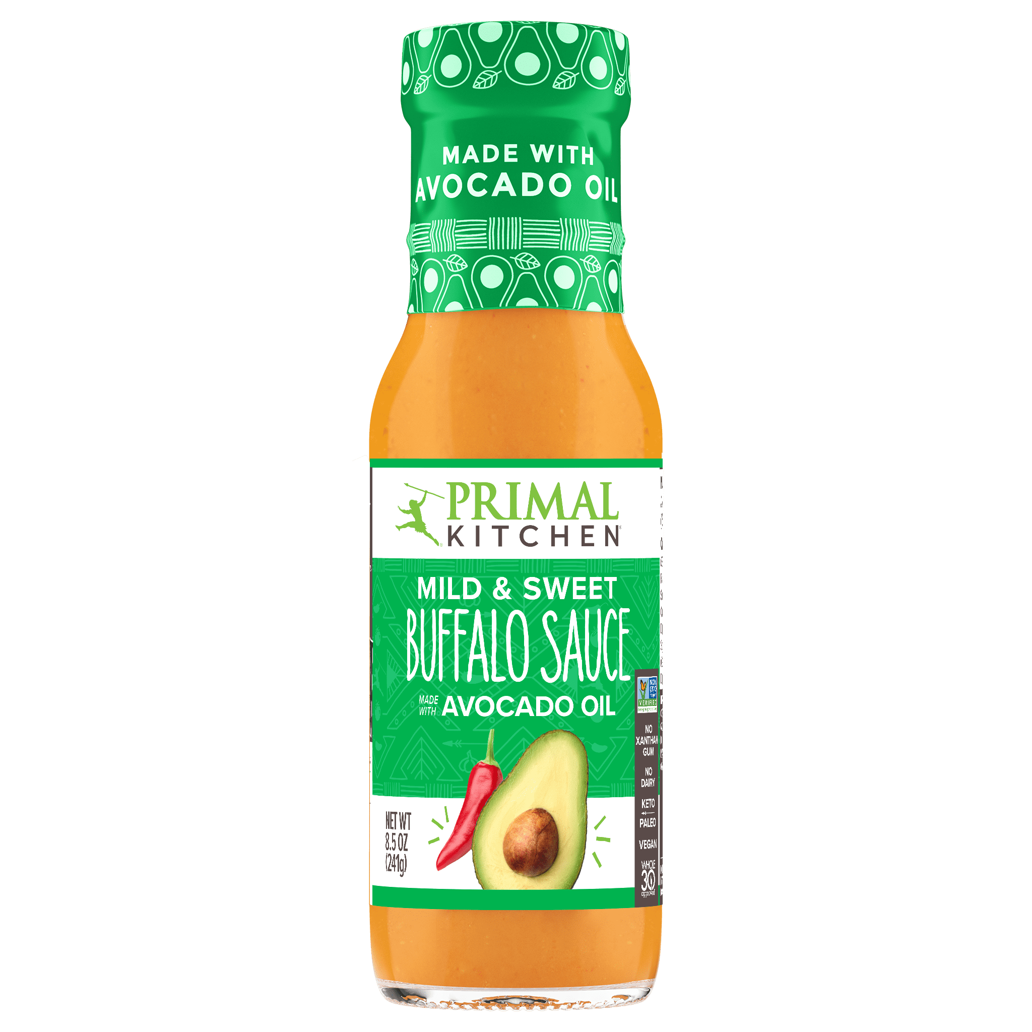 Primal Kitchen Mild & Sweet Buffalo Sauce, 8.5 oz 