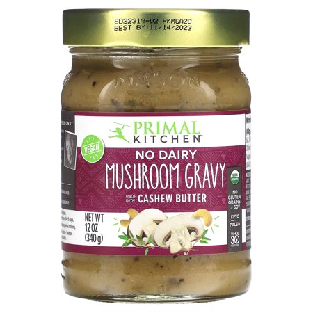 Primal Kitchen, Mushroom Gravy, 12 oz (340 g)