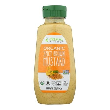 Primal Kitchen - Mustard Spicy Brown - Case of 6-12 OZ