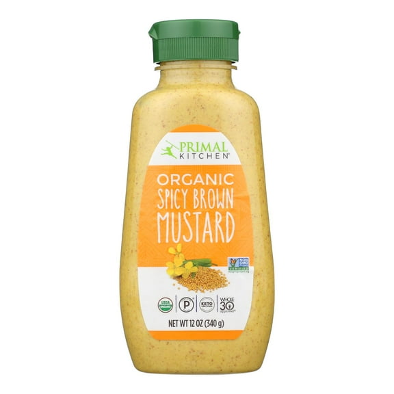 Primal Kitchen - Mustard Spicy Brown - Case of 6-12 OZ