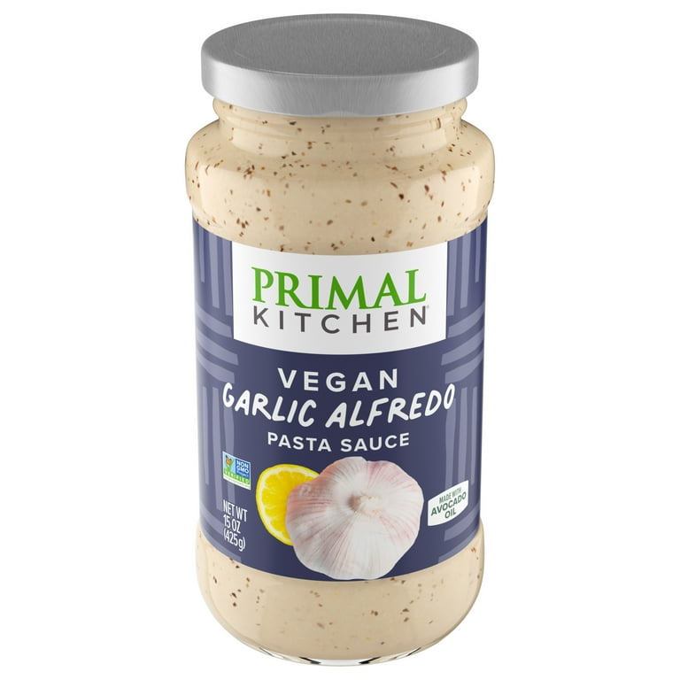 Primal Kitchen No Dairy Garlic Alfredo Sauce 15 oz - Walmart.com