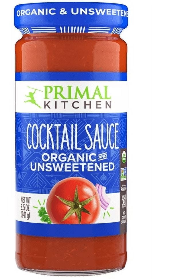 Primal Kitchen Organic Cocktail Sauce - 8.5 oz Pack of 3