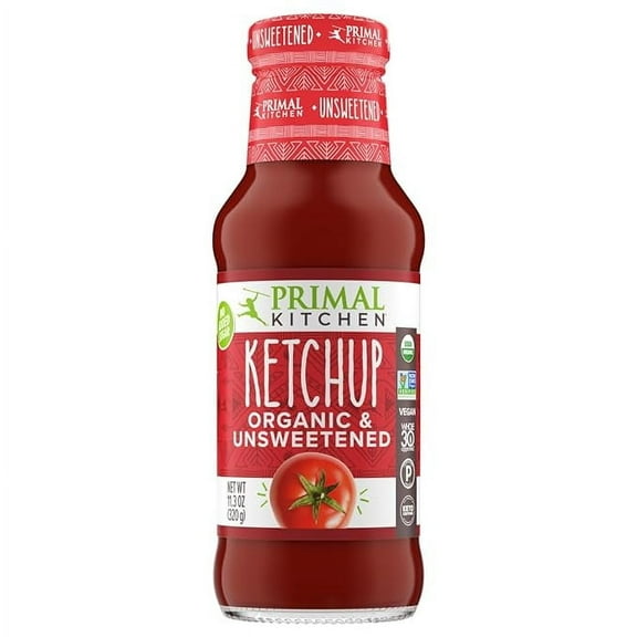Primal Kitchen, Organic Unsweetened Ketchup, 11.3 oz