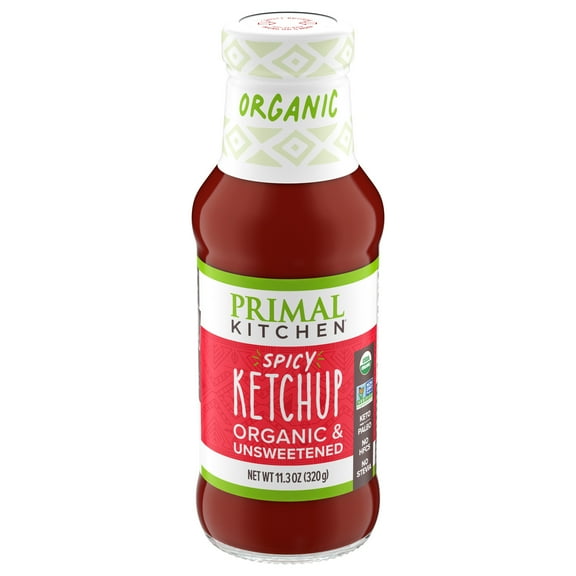 Primal Kitchen Organic & Unsweetened Spicy Ketchup 11.3 oz