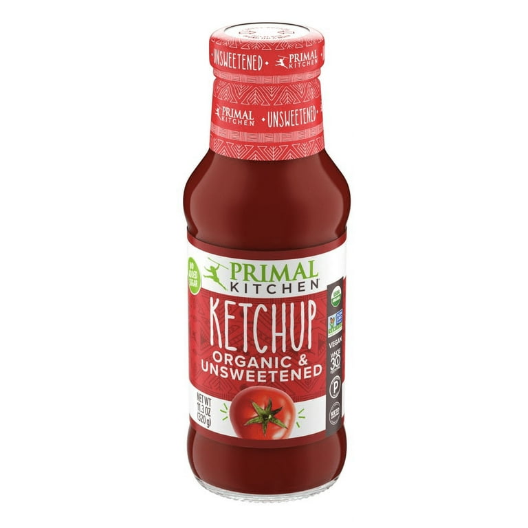 Organic Ketchup, Unsweetened, 11.3 oz (320 g)