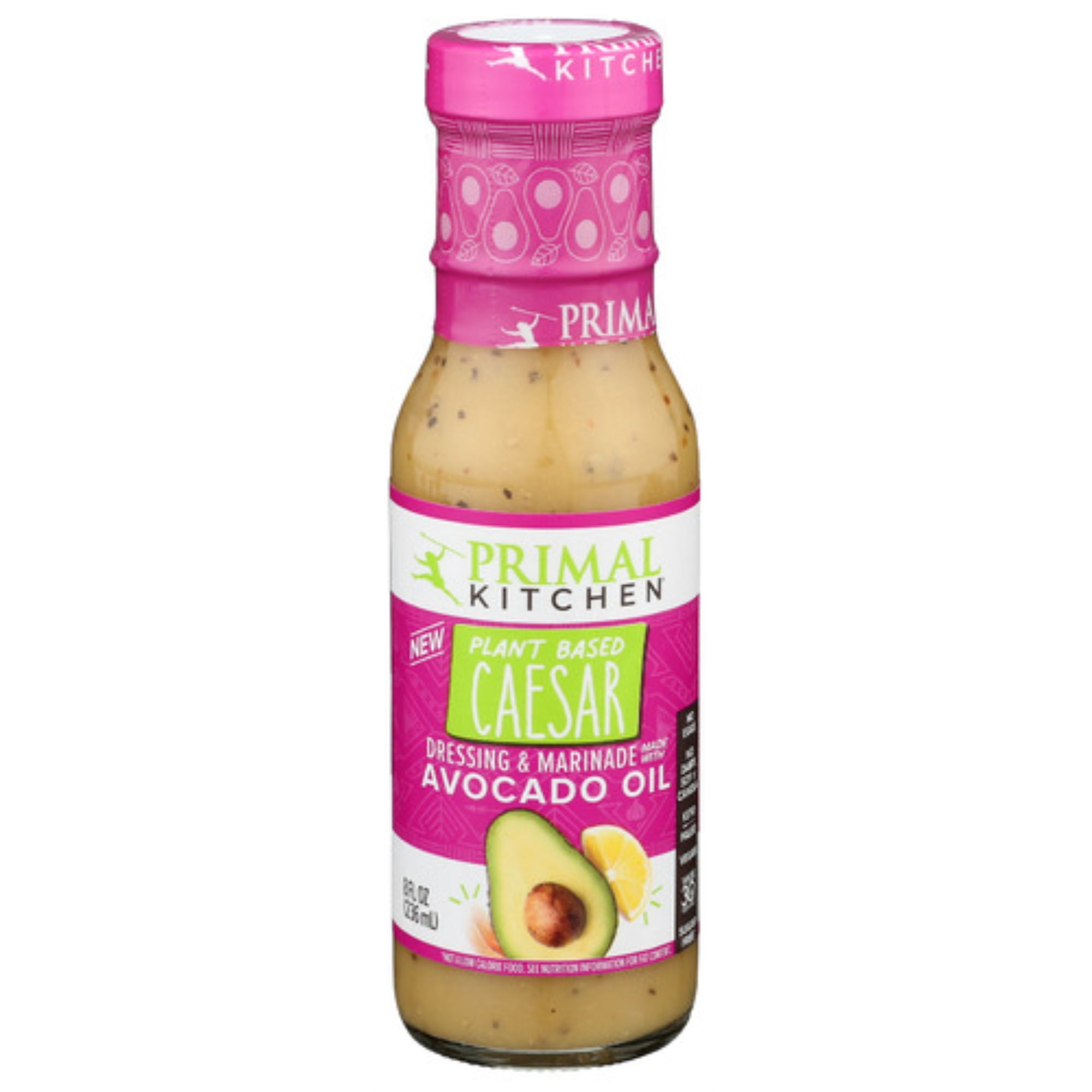 Primal Kitchen PlantBased Caesar Dressing & Marinade , 8 fl oz (236 ml