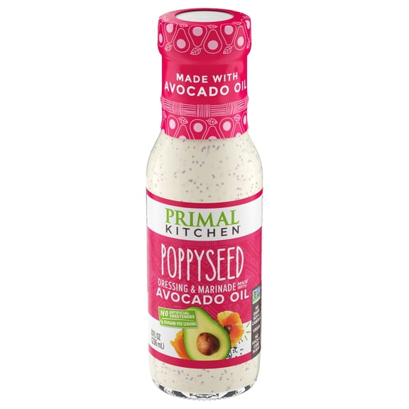 Primal Kitchen Poppyseed Dressing, 8 oz