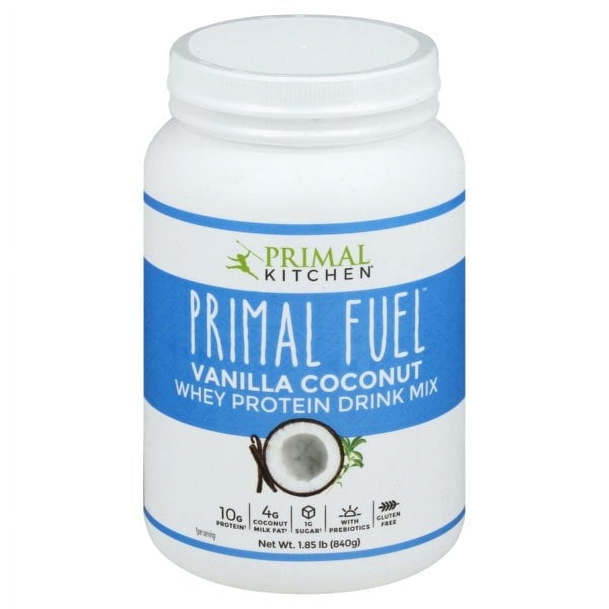 Primal Kitchen - Primal Fuel Whey Protein Drink Mix Vanilla Coconut - 1.85 lbs.