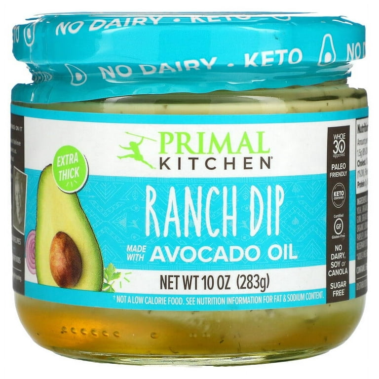  Primal Kitchen Ranch Dip, 10 OZ : Grocery & Gourmet Food