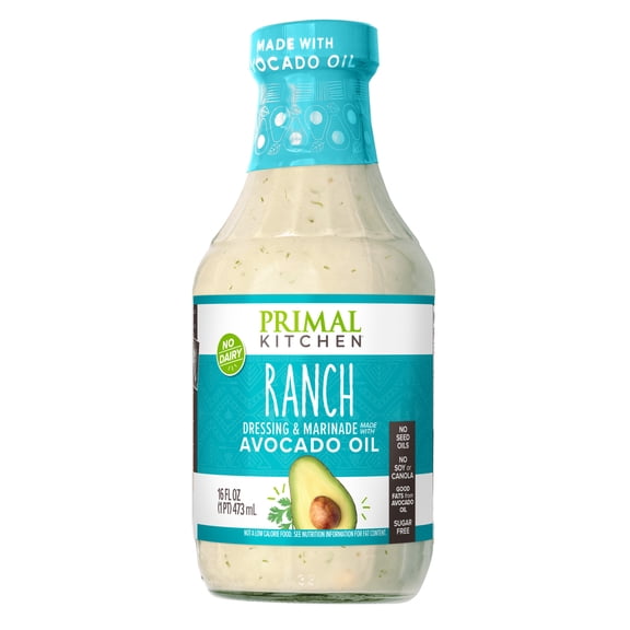 Primal Kitchen Ranch Dressing, 16 oz