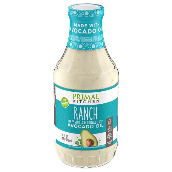 Primal Kitchen Ranch Dressing, 16 oz
