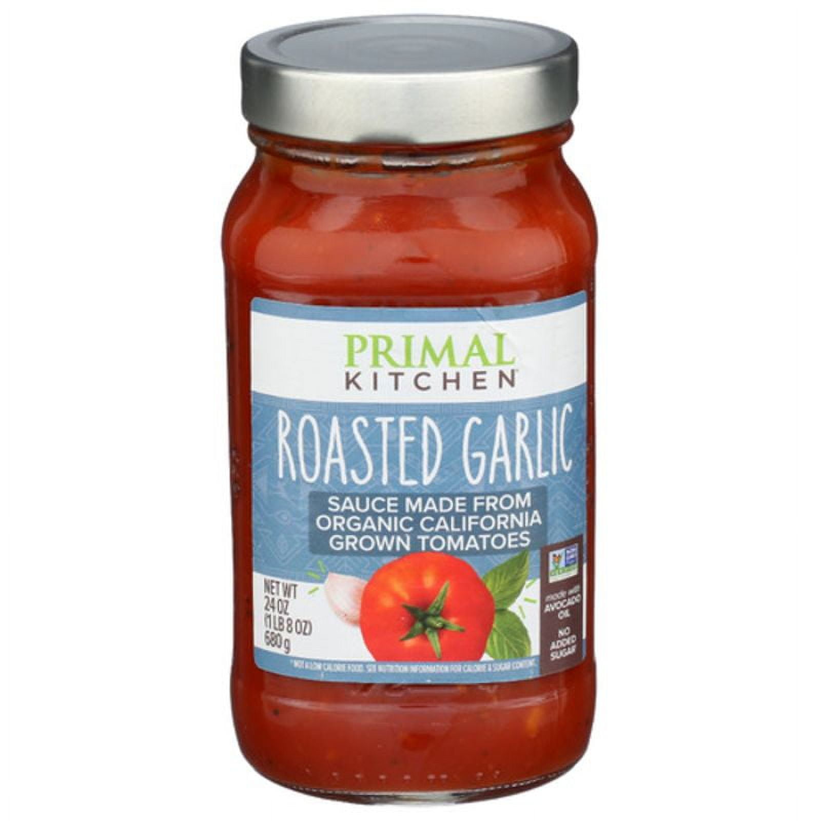 Primal Kitchen Roasted Garlic Marinara Sauce With Avocado Oil 24 oz