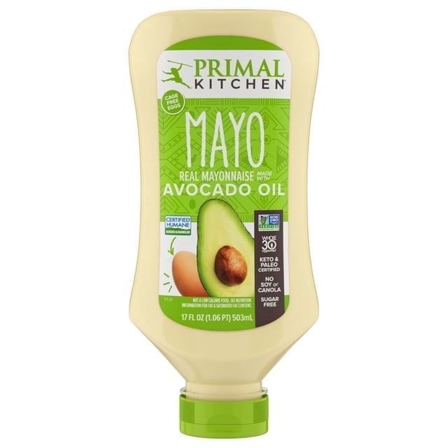 Primal Kitchen Squeeze Mayonnaise Made with Avocado Oil 3 Count 17 fl Oz