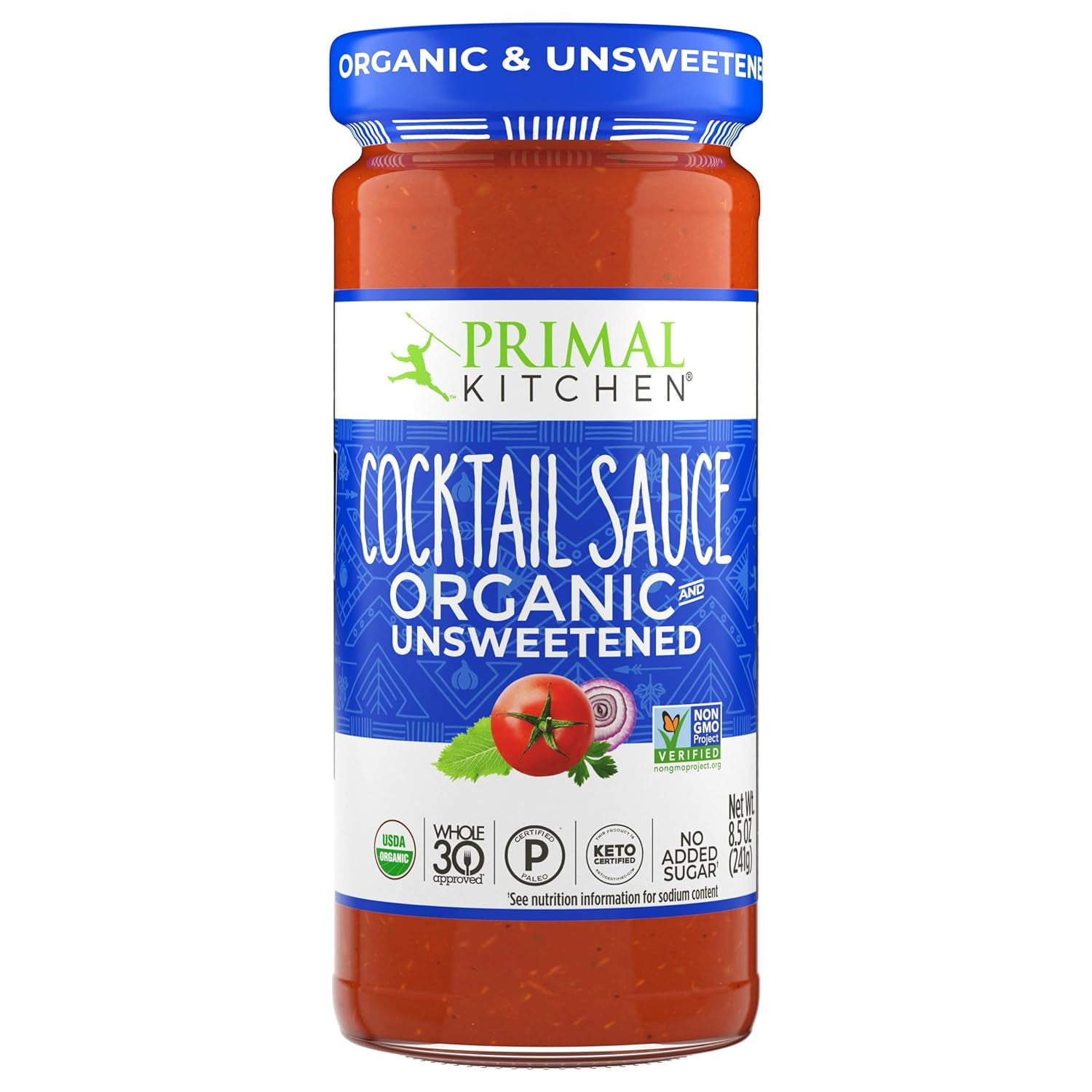 Primal Kitchen Unsweetened Cocktail Sauce, Organic, 8.5 Oz