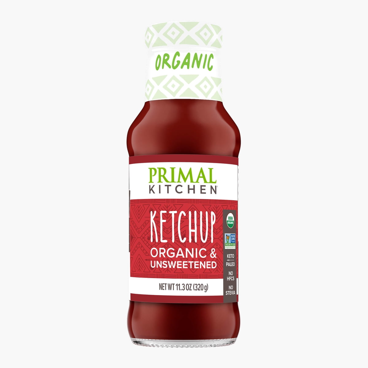 Primal Kitchen Organic Unsweetened Ketchup, 11.3 Ounce
