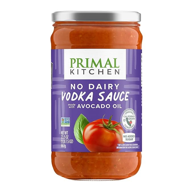Primal Kitchen Vodka Sauce, 24 oz(packaging may vary)
