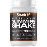 Primal Labs Smash-It Nutrient Infused Low Carb Protein Powder to Help Trim Down, Keto Meal Replacement Shake Powder, Gluten-Free Whey Protein Powder, Delicious Chocolate Flavor
