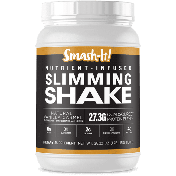 Primal Labs Smash-It Nutrient Infused Low Carb Protein Powder, Keto, Vanilla-Caramel Flavor