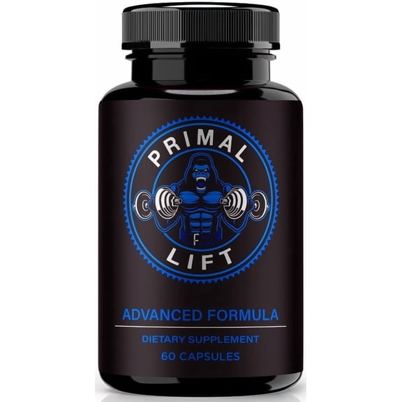 Primal Lift Capsules Official PrimalLift All-Natural Pills for Physical Health & Overall Well-Being, Premium Pastillas for Energy, Vitality & Wellness Support, Reviews (60 Capsules)