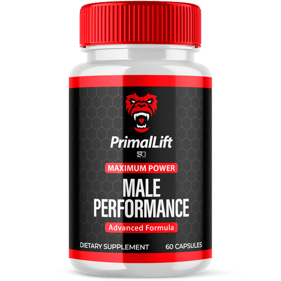 Primal Lift for Men Advanced Formula Supplement with Premium Ingredients 60 Capsules