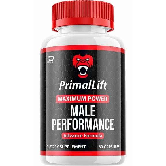 Primal Lift for Men Capsules - PrimalLift Vitamin Complex Pills, Lift Primal Dietary Supplement, 60 Capsules