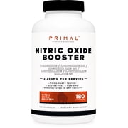 Primal Nitric Oxide Booster 2,250mg Per Serving180 Capsules