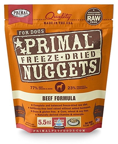 Primal Pet Foods Freeze-Dried Canine Beef Formula 5.5 Oz