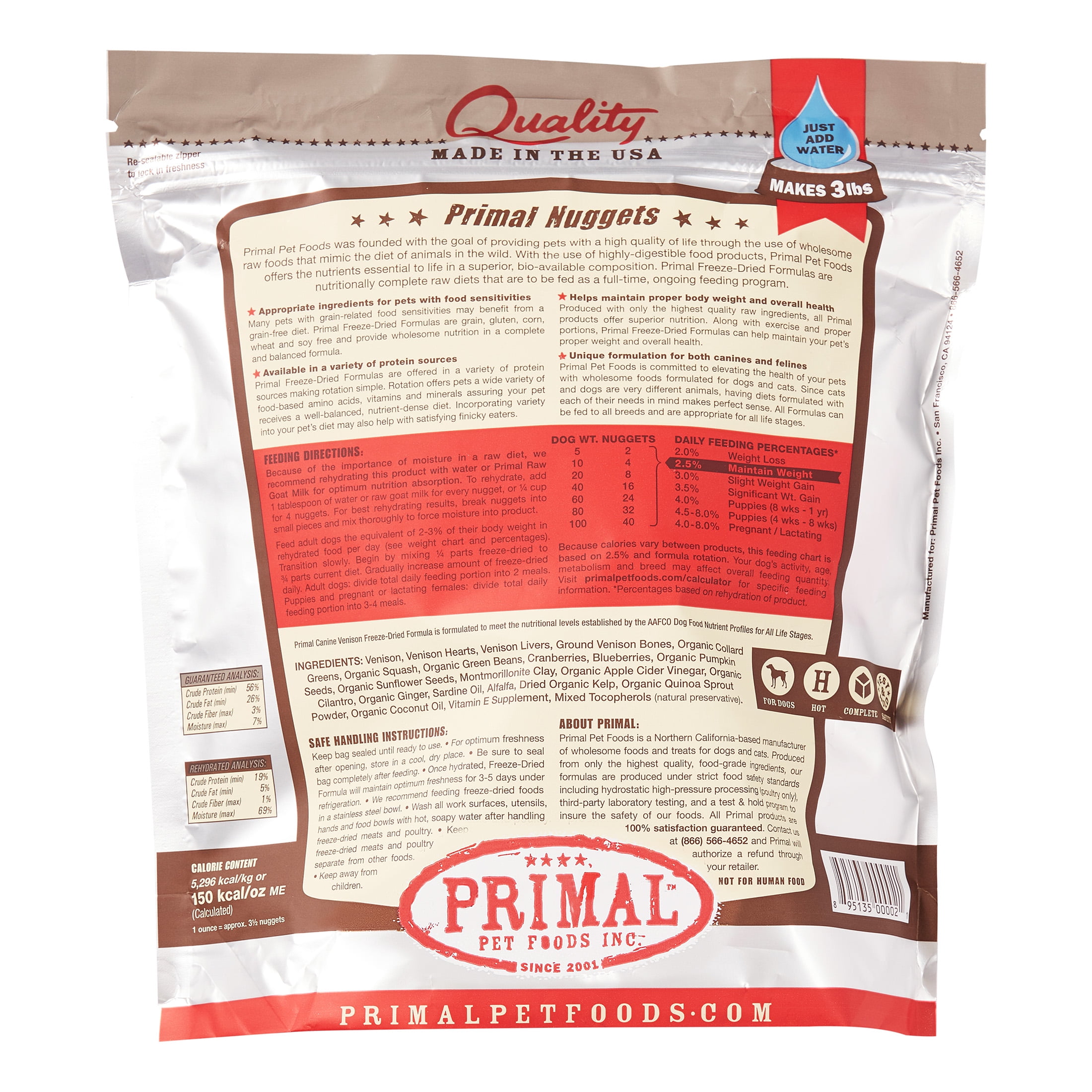 Primal venison 2025