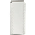 thumbnail image 1 of Primal Rhodium-plated Kelly Waters Patterned Edge Hinged Money Clip, 1 of 4