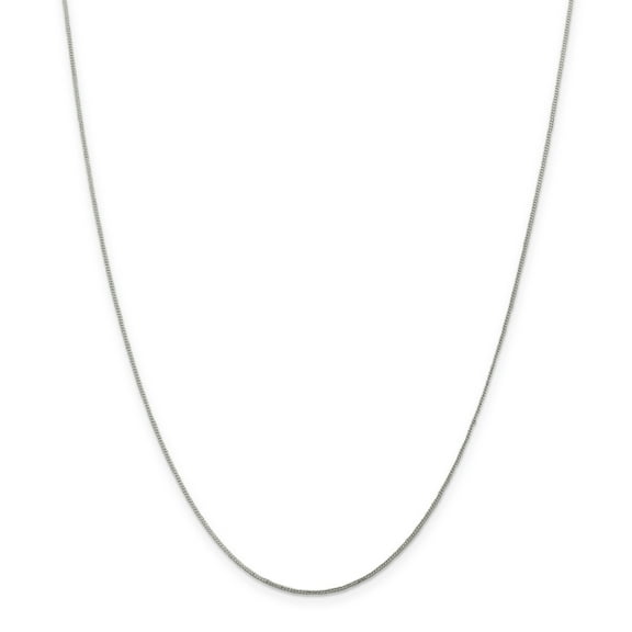 Primal Silver Sterling Silver 0.8mm Open Curb Chain