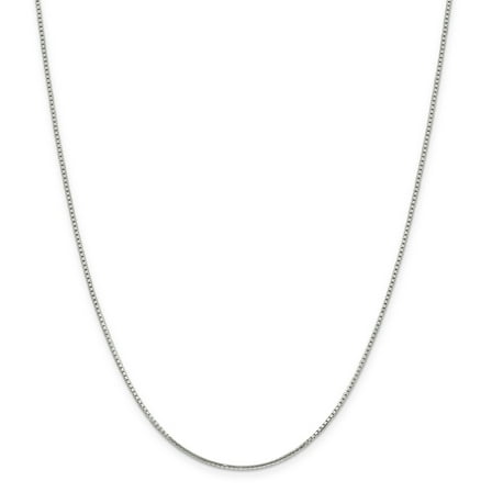 Primal Silver Sterling Silver 1.25mm 8 Side Diamond-cut Box Chain