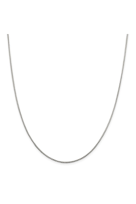 Sterling Silver 1.25mm Round Franco Chain