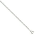 thumbnail image 1 of Primal Silver Sterling Silver 1.3mm Solid Rope Chain Bracelet, 1 of 4
