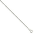 thumbnail image 1 of Primal Silver Sterling Silver 1.5mm Solid Rope Chain Bracelet, 1 of 4