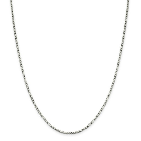 Primal Silver Sterling Silver 1.9mm Box Chain