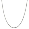thumbnail image 1 of Primal Silver Sterling Silver 2.50mm Flat Rope Chain, 1 of 4