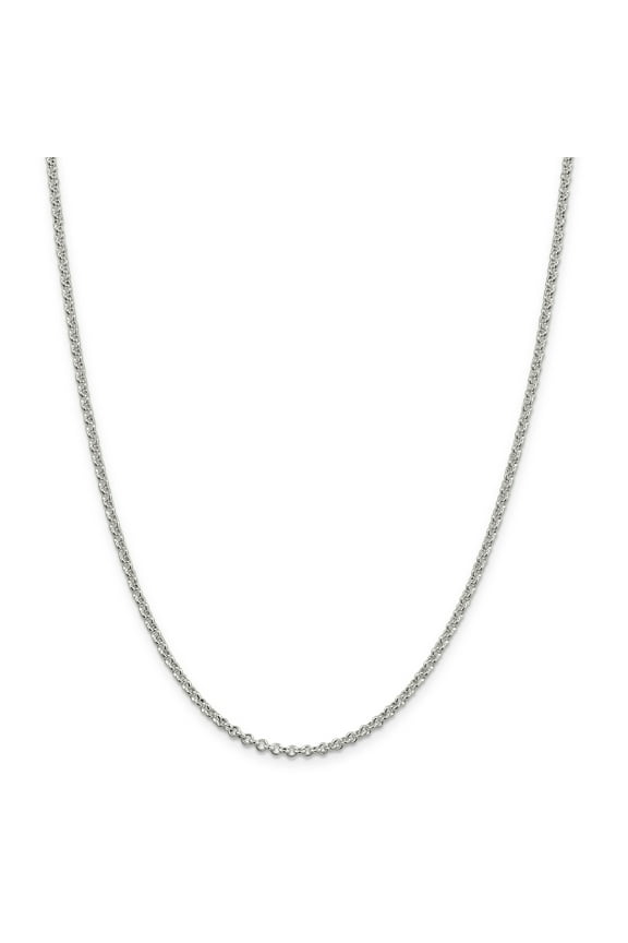 Sterling Silver 2.5mm Rolo Chain