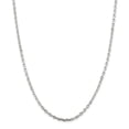 thumbnail image 1 of Primal Silver Sterling Silver 3.25mm Beveled Oval Cable Chain, 1 of 7